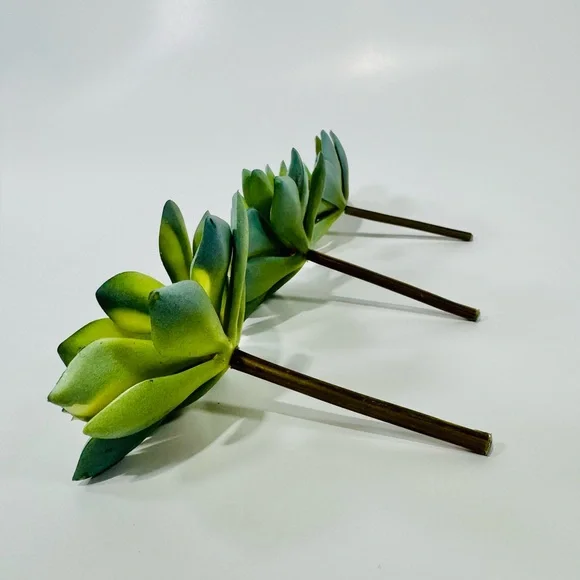 Faux Succulents (3x) - Picture 7 of 9